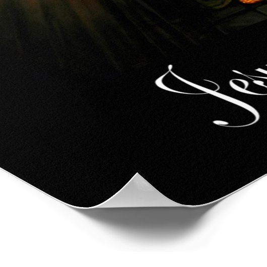 Jesus Divine Mercy Sr Faustina Poster (Ecke)