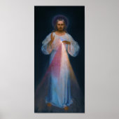 Jesus Divine Mercy Vilnius Eugeniusz Kazimirowski Poster (Vorne)