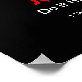 Jesus Do it So gotGod316.com Scripting Poster (Ecke)