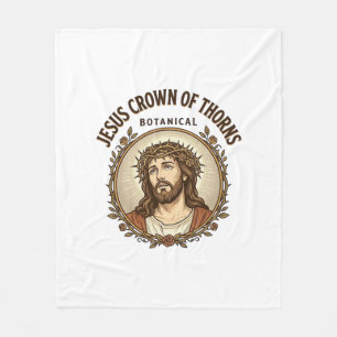 Jesus Dornenkrone Botanische Jesus Dornenkrone Fleecedecke