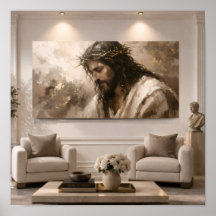 Jesus Dornenkrone Wandkunst | Passion Christi