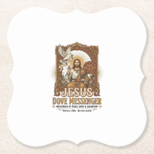 Jesus Dove Messenger Jesus Dove Messenger Christia Untersetzer
