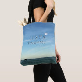 Jesus & Dove Peaceful Sky Artwork Tasche (Von Nahem)