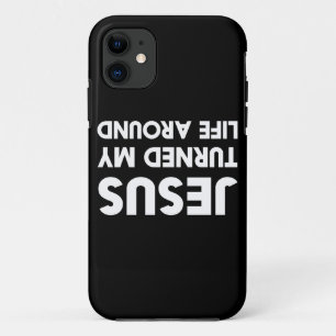 Jesus drehte mein Leben herum iPhone 11 Hülle