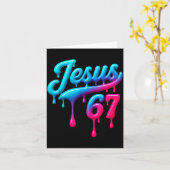 Jesus Drip  Karte (Gelbe Blume)