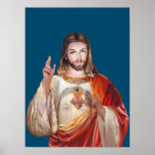 Jesus durch Mary Poster (Vorne)