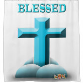 Jesus Duschvorhang (Vorderseite)