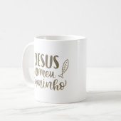Jesus é meu caminho kaffeetasse (Vorderseite Links)