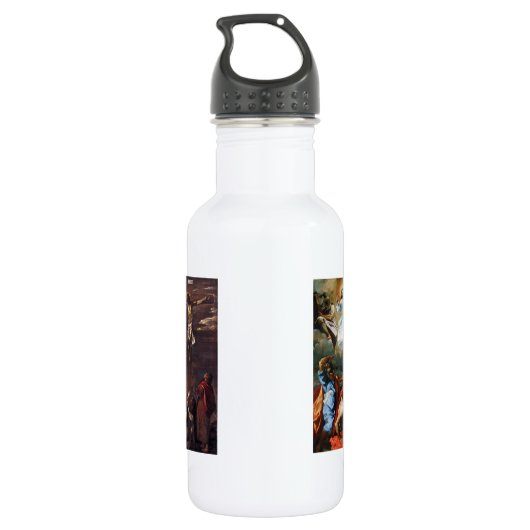 Jesus Edelstahlflasche (Rückseite)