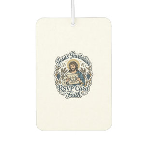 Jesus Einladung RSVP Karte Glaube Jesus Einladung Autolufterfrischer