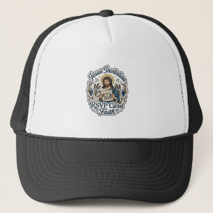 Jesus Einladung RSVP Karte Glaube Jesus Einladung Truckerkappe