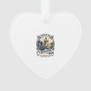 Jesus Einwanderung Neu anfangen Mut T-Shirt Chri Ornament