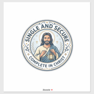 Jesus Einzigartigkeit Wartende Jahreszeit Shirt Gl Aufkleber