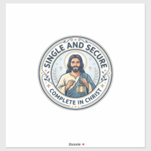 Jesus Einzigartigkeit Wartende Jahreszeit Shirt Gl Aufkleber