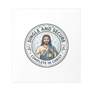 Jesus Einzigartigkeit Wartende Saison Shirt Glaube Notizblock