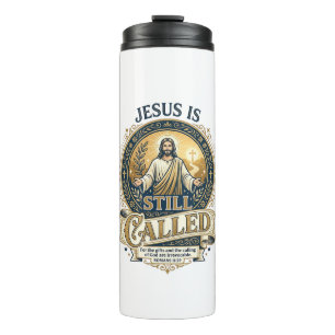 Jesus Empty Nest Späteres Leben Neuerfindung Shirt Thermosbecher