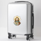 Jesus Endloses Captcha-Verifizierung Ampeln Aufkleber (Koffer)
