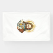 Jesus Endloses Captcha-Verifizierung Ampeln Banner (Horizontal)