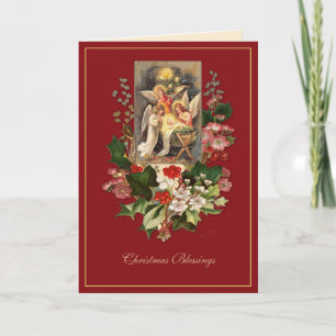 Jesus Engel Weihnachtskarte zur Geburt Christi Feiertagskarte