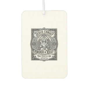 Jesus Entrümpeln Sauberes Zuhause-Shirt Christlich Autolufterfrischer