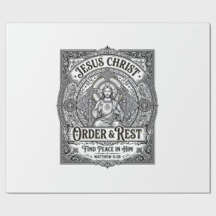 Jesus Entrümpeln Sauberes Zuhause-Shirt Christlich Geschenkpapier