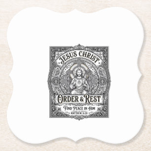 Jesus Entrümpeln Sauberes Zuhause-Shirt Christlich Untersetzer