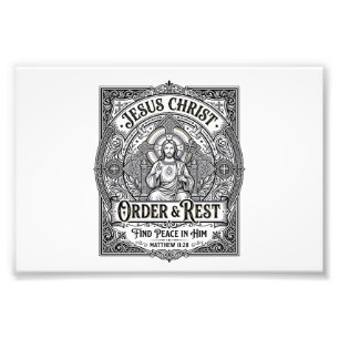 Jesus Entrümpelt Sauberes Zuhause-Shirt Christlich Fotodruck