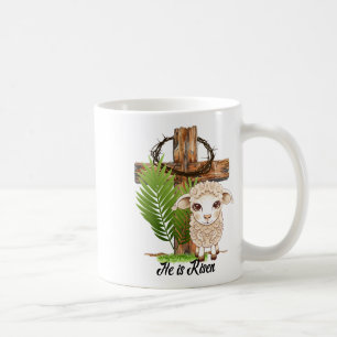 Jesus Er Ist Auferstanden Lamm Kreuz Dorn Krone Gl Kaffeetasse