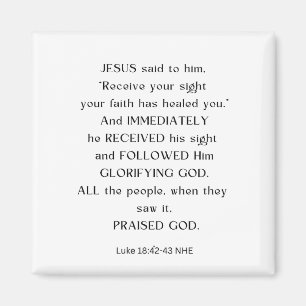 JESUS ERHALTEN IHR SIGHT MAGNET