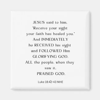 JESUS ERHALTEN IHR SIGHT MAGNET