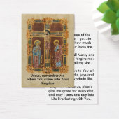 Jesus erinnere mich an die Gebetskarte (Schreibtisch)