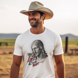Jesus ermutigt zum Vertrauen in den Herrn T-Shirt