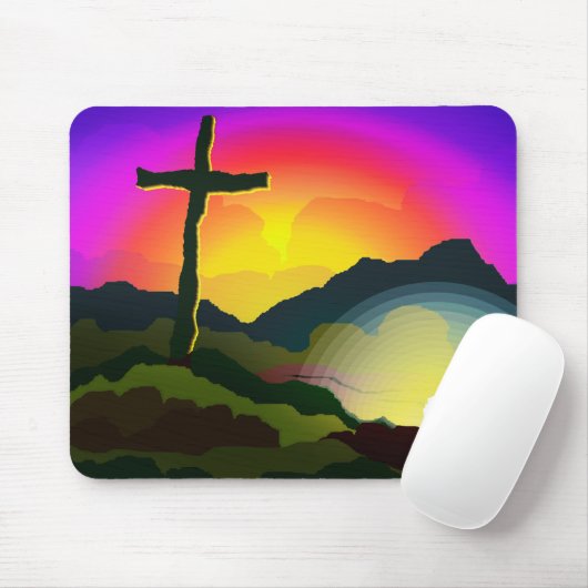 Jesus erobert Tod Mousepad (Mit Mouse)
