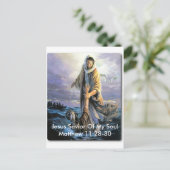Jesus Erretter meines Souls Postkarte (Stehend Vorderseite)