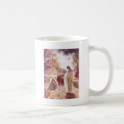 Jesus erscheint zu Maria Magdalena Kaffeetasse (Rechts)