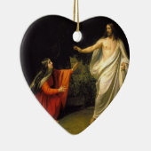 Jesus erscheint zu Maria Magdalena nach seinem Keramikornament (Rechts)