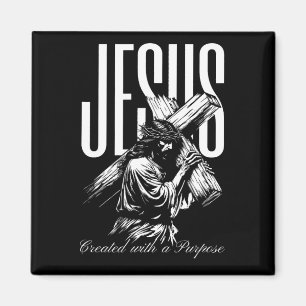 Jesus erschuf mit Vintagem Glauben über Fe Magnet