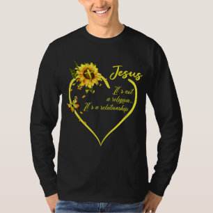 Jesus es ist keine Religion Es ist eine Beziehung  T-Shirt