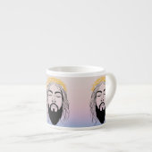 Jesus Espressotasse (Vorderseite Rechts)