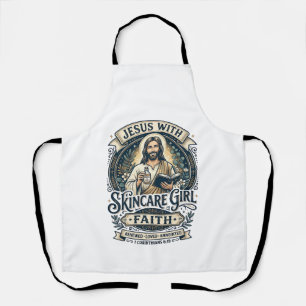 Jesus Esthetiker Hautpflege Vintage-Shirt Christli Schürze