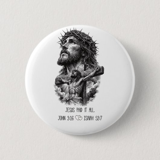 Jesus-Evangelium Button (Vorderseite)