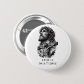 Jesus-Evangelium Button (Vorne & Hinten)