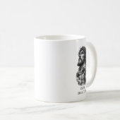Jesus-Evangelium Kaffeetasse (VorderseiteRechts)
