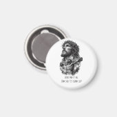 Jesus-Evangelium Magnet (Vorderseite/Rückseite)