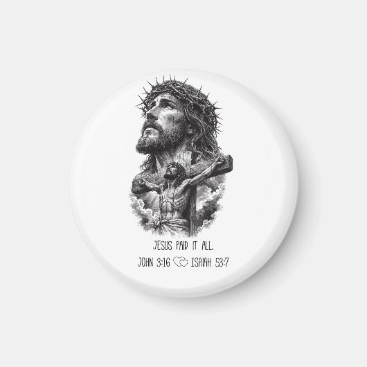Jesus-Evangelium Magnet (Vorne)