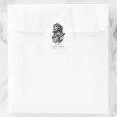 Jesus-Evangeliums-Shirt Runder Aufkleber (Tasche)