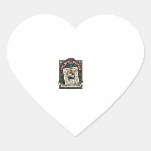 Jesus-Evangeliumszeitung Jesus-Zeitung Christliche Herz-Aufkleber