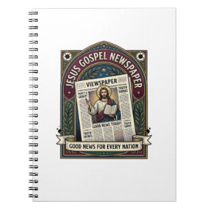 Jesus Evangeliumszeitung Jesus Zeitung Christliche Notizblock