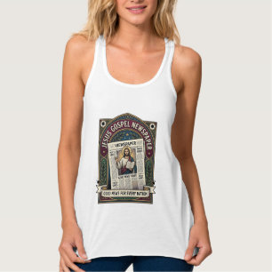 Jesus Evangeliumszeitung Jesus Zeitung Christliche Tank Top