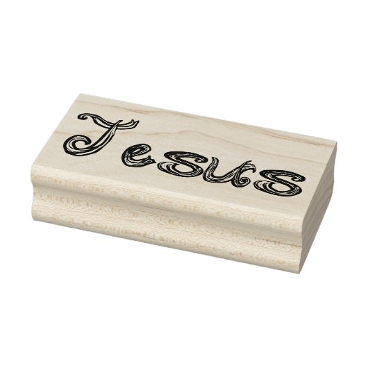 Jesus Fabric Schriftart Letters Gummistempel (Stempel)